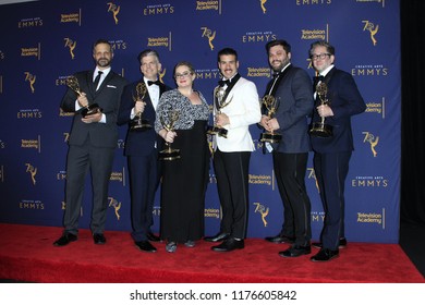 LOS ANGELES - SEP 9:  Queer Eye, Editors at the 2018 Creative Arts Emmy Awards - Day 2 - Press Room at the Microsoft Theater on September 9, 2018 in Los Angeles, CA