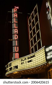 Los Angeles - September 10, 2019: Palladium Night Club Neon Lights