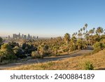 Los Angeles skyline from Elysian Park
