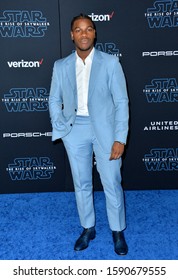 LOS ANGELES, USA. December 17, 2019: John Boyega at the world premiere of "Star Wars: The Rise of Skywalker" at the El Capitan Theatre.Picture: Paul Smith/Featureflash