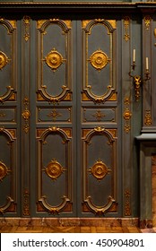 LOS ANGELES, USA - July 10, 2016: Interior Ornaments In J. Paul Getty Museum, An Art Museum In California Established In 1974 On July 10, 2016, Los Angeles, CA