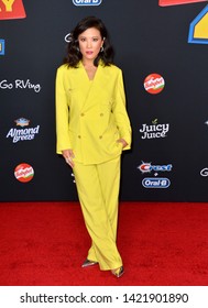 LOS ANGELES, USA. June 12, 2019: Ally Maki at the world premiere of "Toy Story 4" at the El Capitan Theatre.Picture: Paul Smith/Featureflash