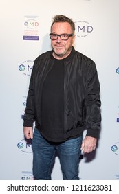 LOS ANGELES, USA - OCTOBER 18, 2018: Actor Tom Arnold Attends The Book Launch Party Celebrating Suzy Amis Cameron's Book Hosted By James Cameron In Crossroads Restaurant.