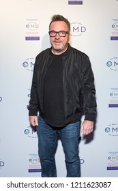 LOS ANGELES, USA - OCTOBER 18, 2018: Actor Tom Arnold Attends The Book Launch Party Celebrating Suzy Amis Cameron's Book Hosted By James Cameron In Crossroads Restaurant.