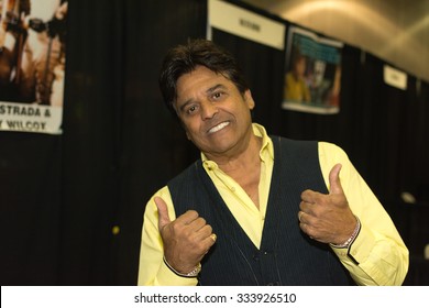 Los Angeles - USA - October 31, 2015: Erik Estrada During Comikaze Expo At The Los Angeles Convention Center.