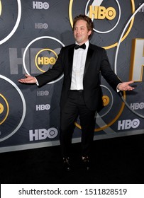 LOS ANGELES, USA. September 23, 2019: Beck Bennett At The HBO Post-Emmy Party At The Pacific Design Centre.
Picture: Paul Smith/Featureflash