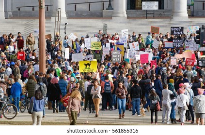 LOS ANGELES/CALIFORNIA - JANUARY 21, 2017: An Historic Worldwide 