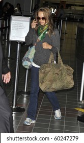 LOS ANGELES-JUNE 30: Actress Natalie Portman Is Seen At LAX. June 30, 2010 In Los Angeles, California