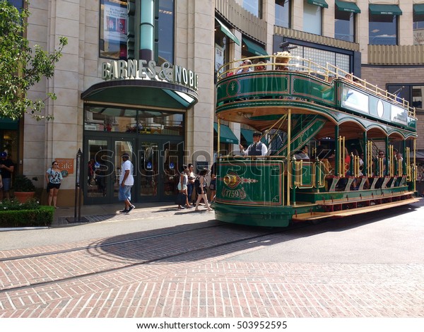 Los Angelesoct 7th 2016 Grove Trolley Stock Photo Edit Now 503952595