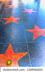 Los Angelos, California, USA - September 05, 2018: Hollywood Walk Of Fame In Hollywood Boulevard. Wesley Snipes.