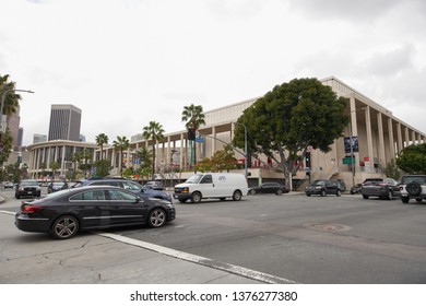 LOS ANGELS - MARCH 15, 2019: Ahmanson Theatre Downtown LA