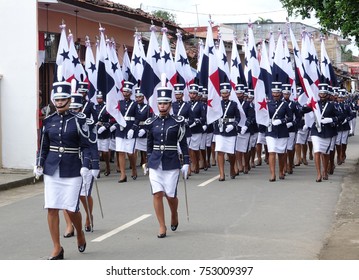 LOS SANTOS-PANAMA, 2017: The Panamanian Public Forces Are The National Security Forces Of Panama.