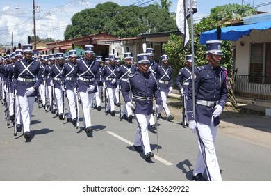 LOS SANTOS-PANAMA-NOV 10, 2018: The Panamanian Public Forces Are The National Security Forces Of Panama, Central America.