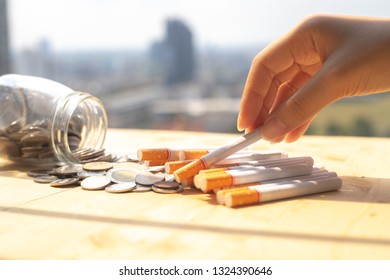 Lose Money To Buy Cigarettes,Lose Money With Cigarettes