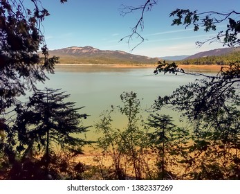 Lost Creek Lake Through The Trees