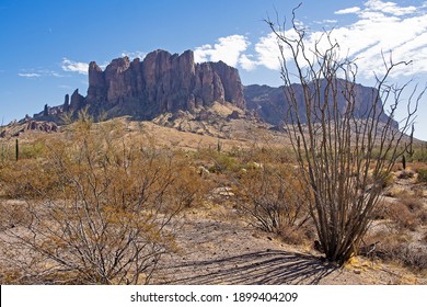 Lost Dutchman State Park Superstition Mountains