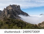 The Lost Mine Trail in Big Bend National Park, Texas, USA