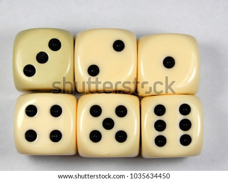 lots of dice for olaying
