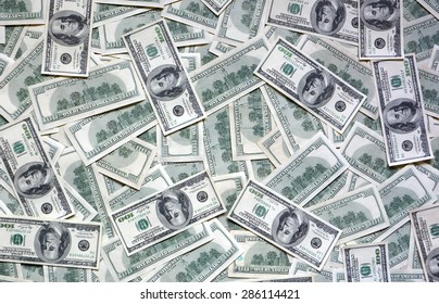 Lots Dollar Bills 100 Stock Photo 286114421 | Shutterstock