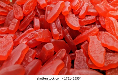 Lots Of Red Fish Candy Confections