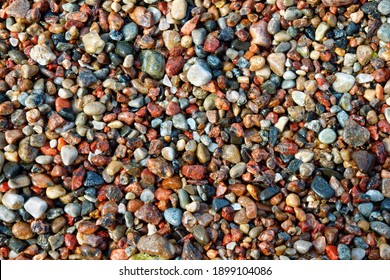 colorful pebbles 10 Small beach stones