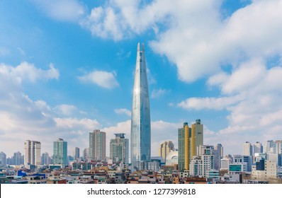 Lotte World Tower High Res Stock Images Shutterstock