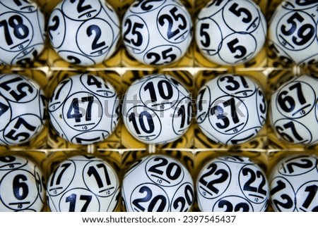 lottery balls an bingo balls