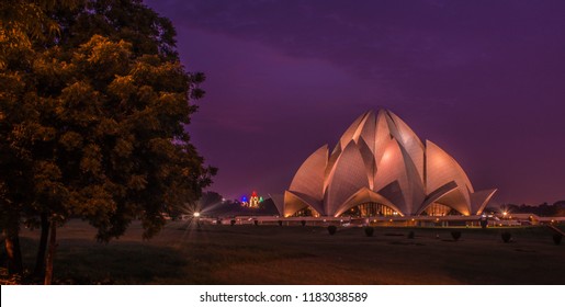 Lotus Temple At New Delhi