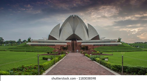 Lotus Temple At New Delhi