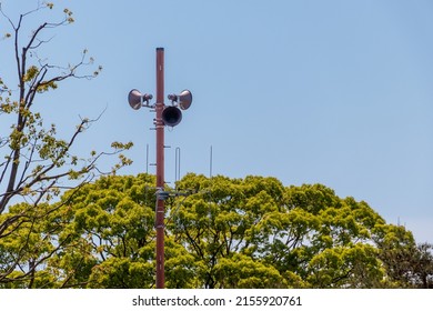 Loudspeaker In The Public Park