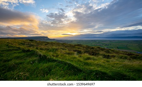 Lough Foyle At Sunset In Autumn