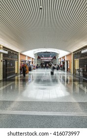 Louis Armstrong New Orleans International Airport - NEW ORLEANS, LOUISIANA - APRIL 18, 2016 