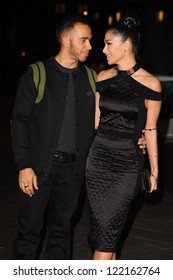 Louis Hamilton And Singer, Nicole Scherzinger Arrives For The 