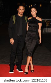 Louis Hamilton And Singer, Nicole Scherzinger Arrives For The 