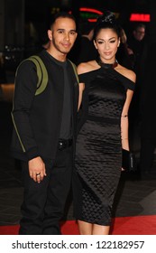 Louis Hamilton And Singer, Nicole Scherzinger Arrives For The 