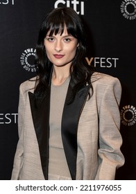 Louisa Jacobson Attends PaleyFest Presents The Gilded Age Panel At Paley Center For The Media On October 9, 2022