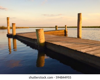 Louisiana Bayou Fishing Dock