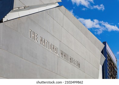 Louisiana, DEC 24 2021 - Sunny View Of The National WWII Museum