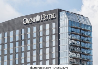 Louisville - Circa July 2019: Omni Hotel And Resort. Omni Hotels Are Privately Held By TRT Holdings I