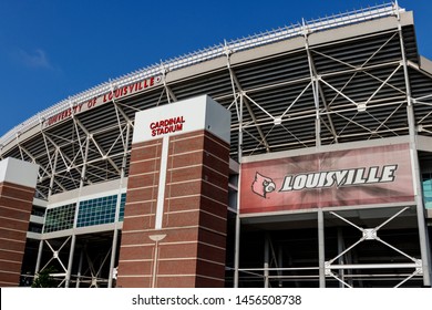 Louisville - Circa July 2019: University Of Louisville Cardinal Football Stadium I