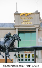 Louisville, Kentucky, USA - April 4, 2016. Kentucky Derby Museum At Churchhill Downs