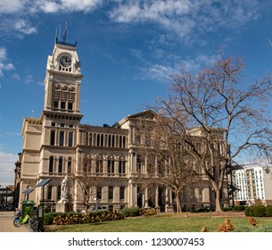 Louisville, KY / USA - 11/11/2018:  Louisville City Hall