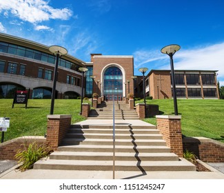 LOUISVILLE, KY, USA - JULY 22, 2018: Bellarmine University Is An Independent, Private Catholic University That Was Established In 1950.