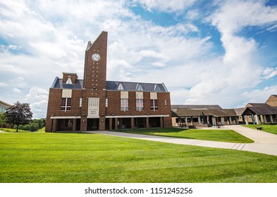 LOUISVILLE, KY, USA - JULY 22, 2018: Bellarmine University Is An Independent, Private Catholic University That Was Established In 1950.