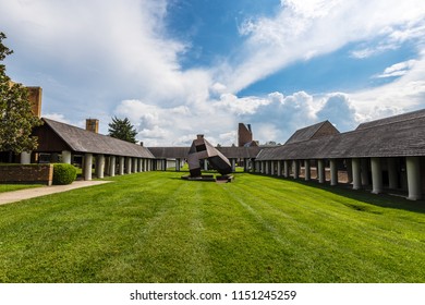 LOUISVILLE, KY, USA - JULY 22, 2018: Bellarmine University Is An Independent, Private Catholic University That Was Established In 1950.