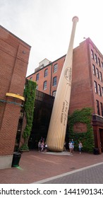 Louisville Slugger Museum And Factory - LOUISVILLE. KENTUCKY - JUNE 14, 2019