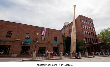 Louisville Slugger Museum And Factory - LOUISVILLE. KENTUCKY - JUNE 14, 2019