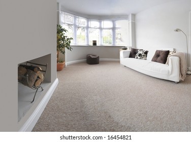 Lounge Area In Newly Restored Rebuilt House