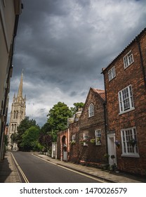 Louth In Lincolnshire During The Summer 