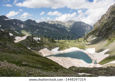 Similar – Lago di Montespluga 1901m